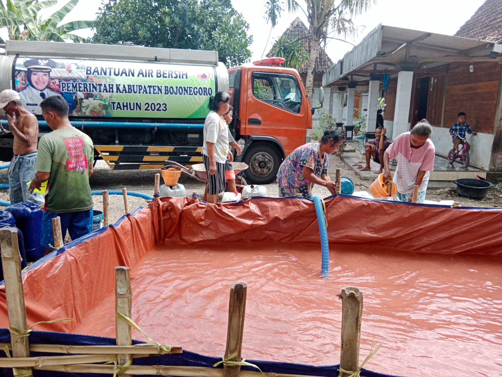 BPBD Distribusikan Air Bersih