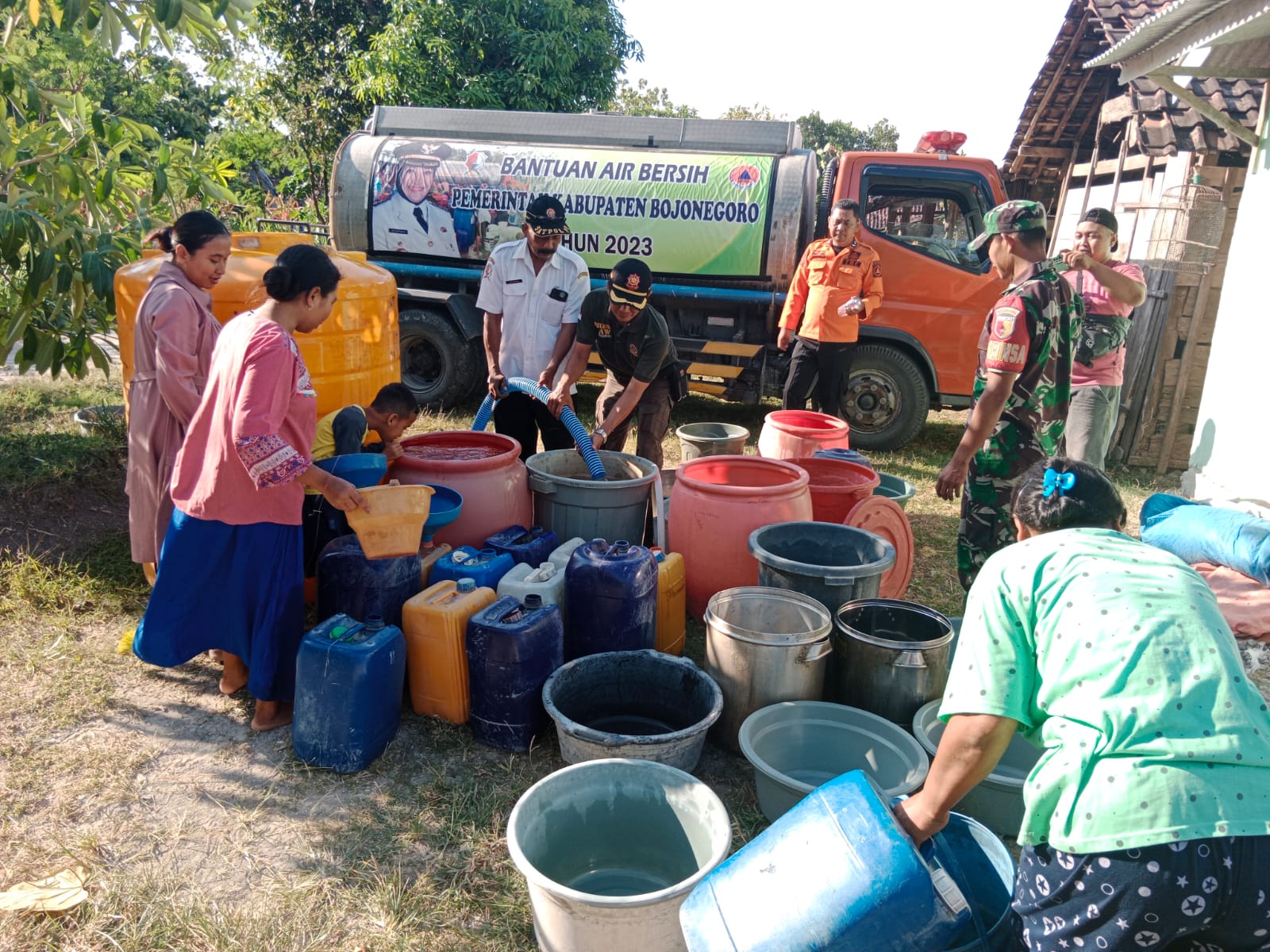 BPBD Distribusikan Air Bersih