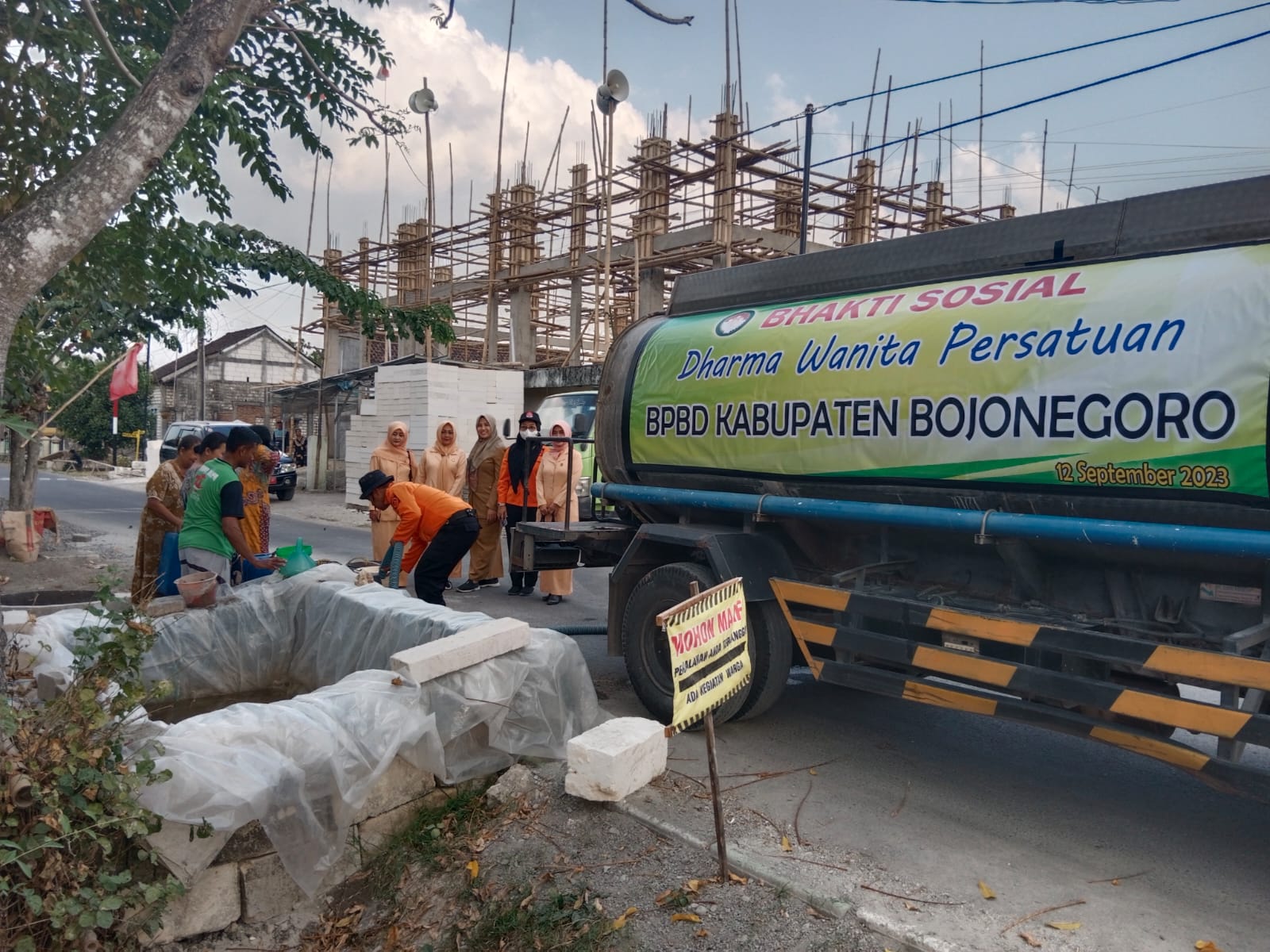 Bhakti Sosial DWP BPBD Bojonegoro