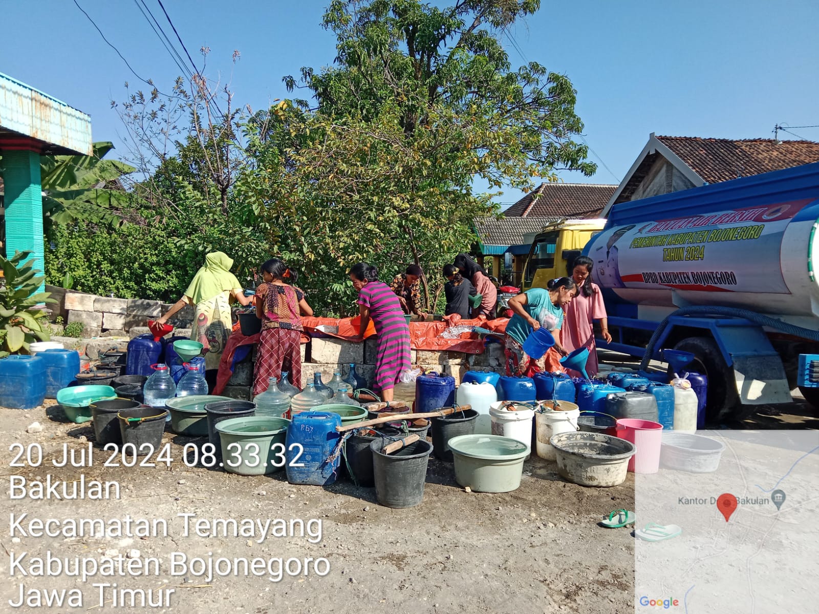 BPBD Hadir Untuk Bantu Warga Terdampak Kekeringan