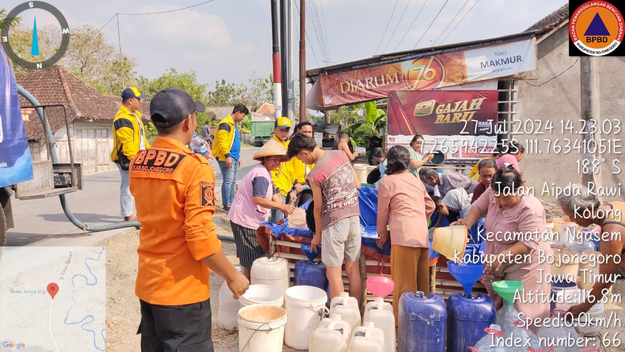 Kolaborasi BPBD dan Mahasiswa UNIGORO