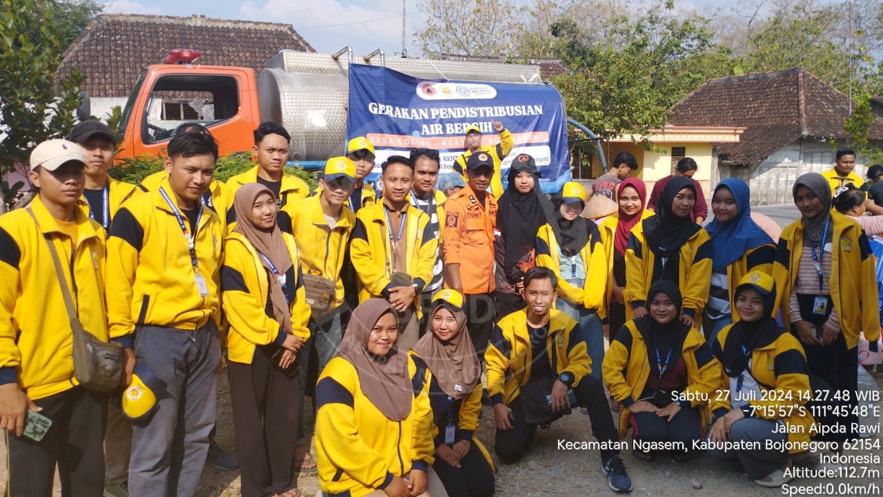 Kolaborasi BPBD dan Mahasiswa UNIGORO