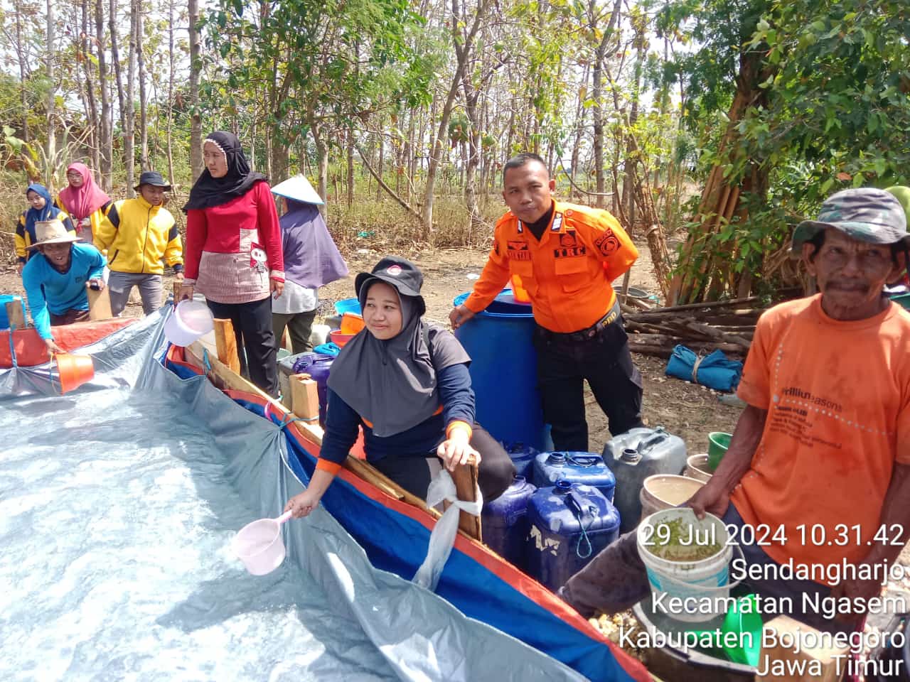 Kolaborasi BPBD dan Mahasiswa UNIGORO