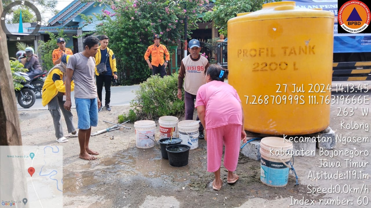 Kolaborasi BPBD dan Mahasiswa UNIGORO