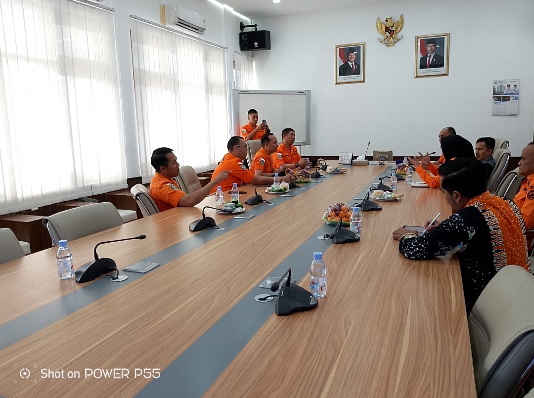 Audiensi BPBD, BASARNAS dan Bapak Bupati Bojonegor