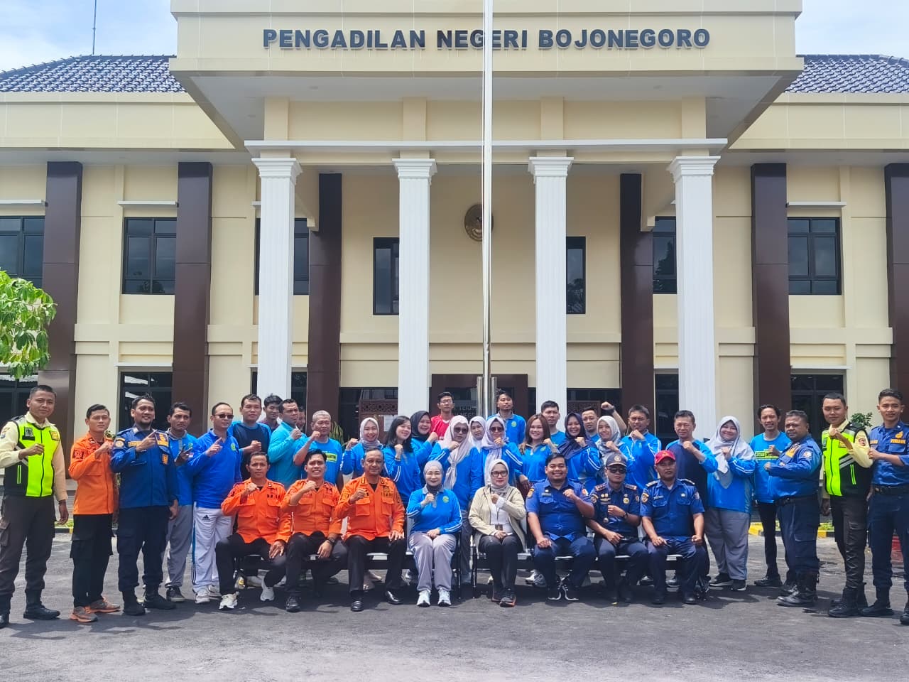 Sosialisasi BPBD Bersama PN Bojonegoro