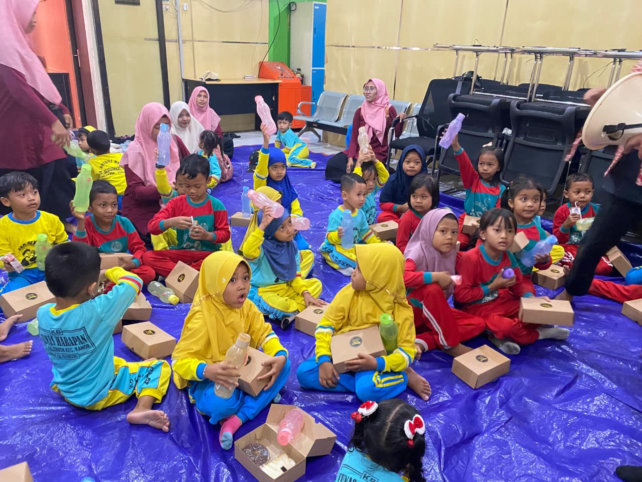 Kunjungan TK Ds Palembon Kec Kanor