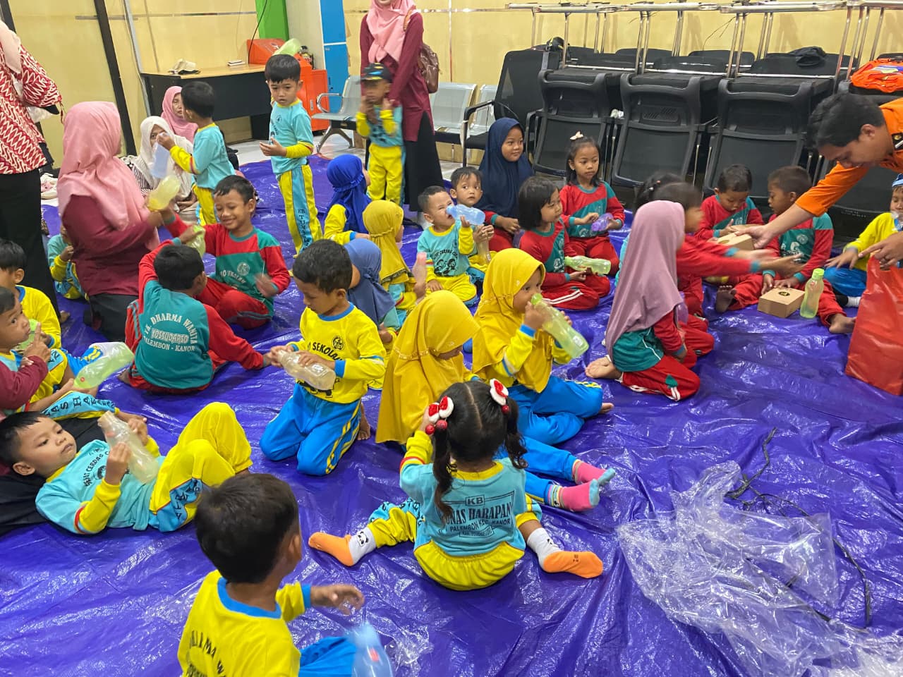 Kunjungan TK Ds Palembon Kec Kanor