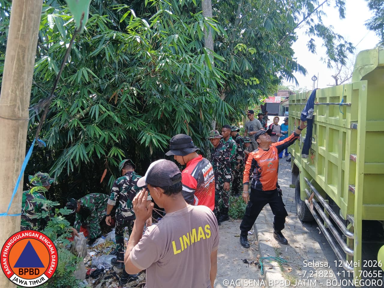 Sinergi Bersama BPBD Kerja Bhakti Ds Ngrejeng