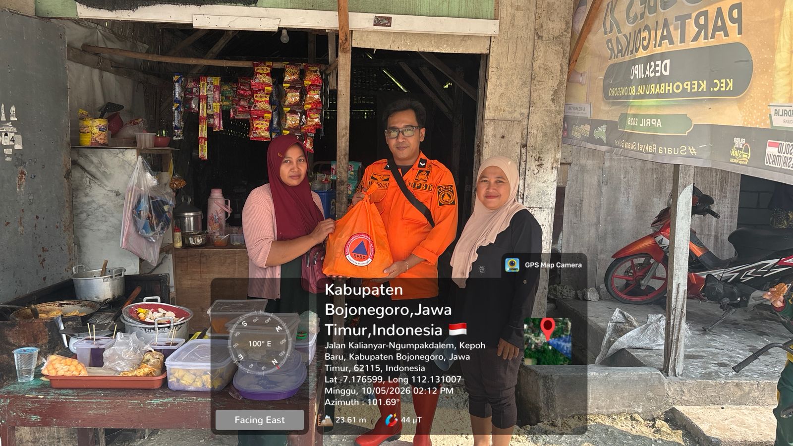 BPBD Serahkan Bantuan Warga Terdampak Banjir
