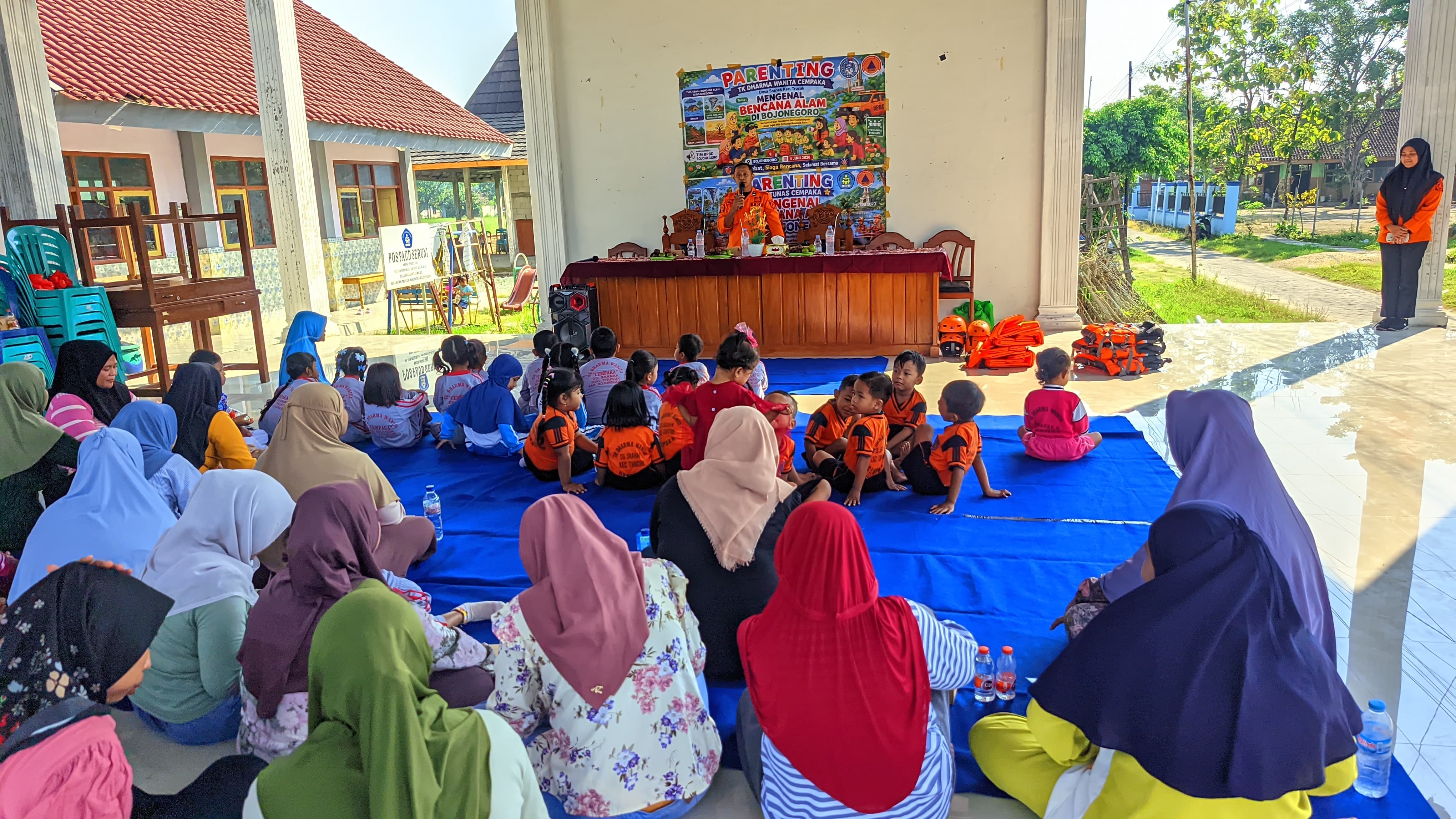 Belajar Bencana Bersama TK Cempaka Ds Sranak