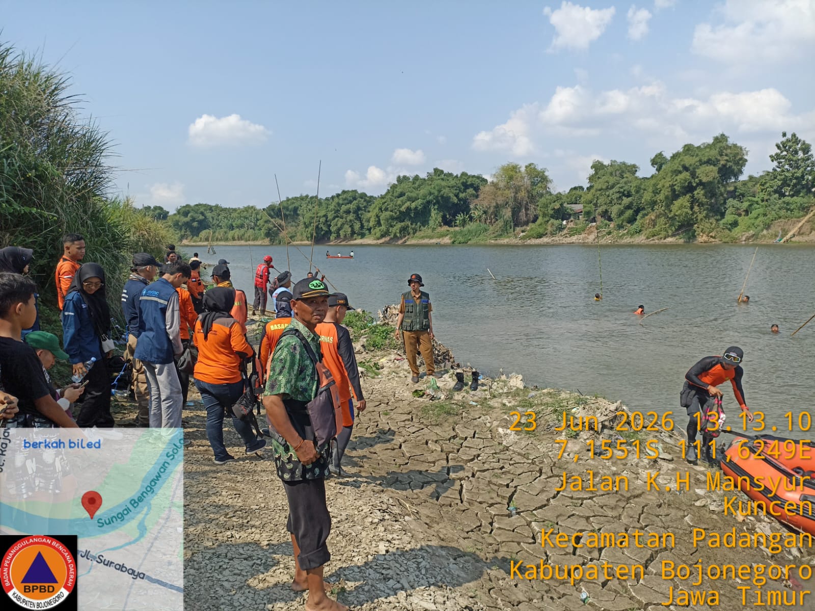 Operasi SAR Desa Kuncen Kec Padangan