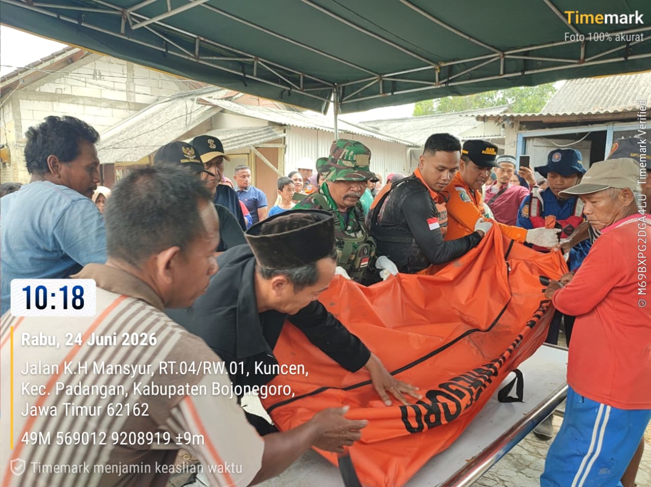 Operasi SAR Desa Kuncen Kec Padangan