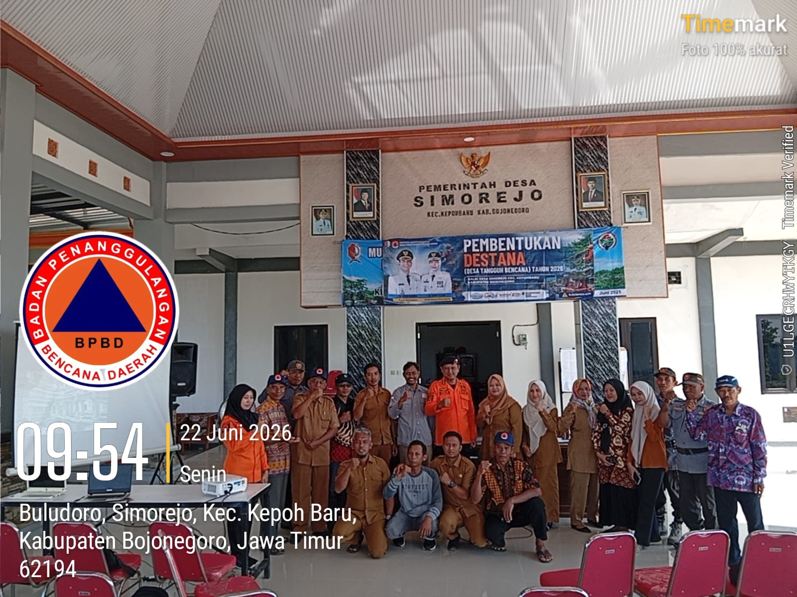 Destana Di Kecamatan Kepohbaru