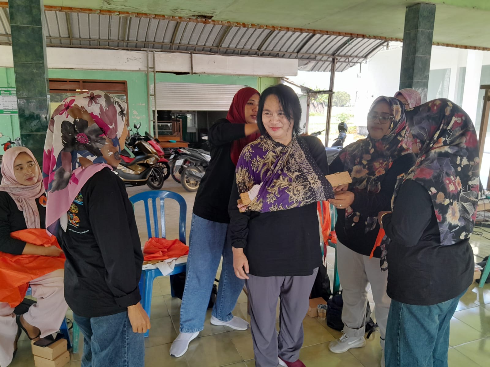 Pelatihan Korban Oleh Destana Desa