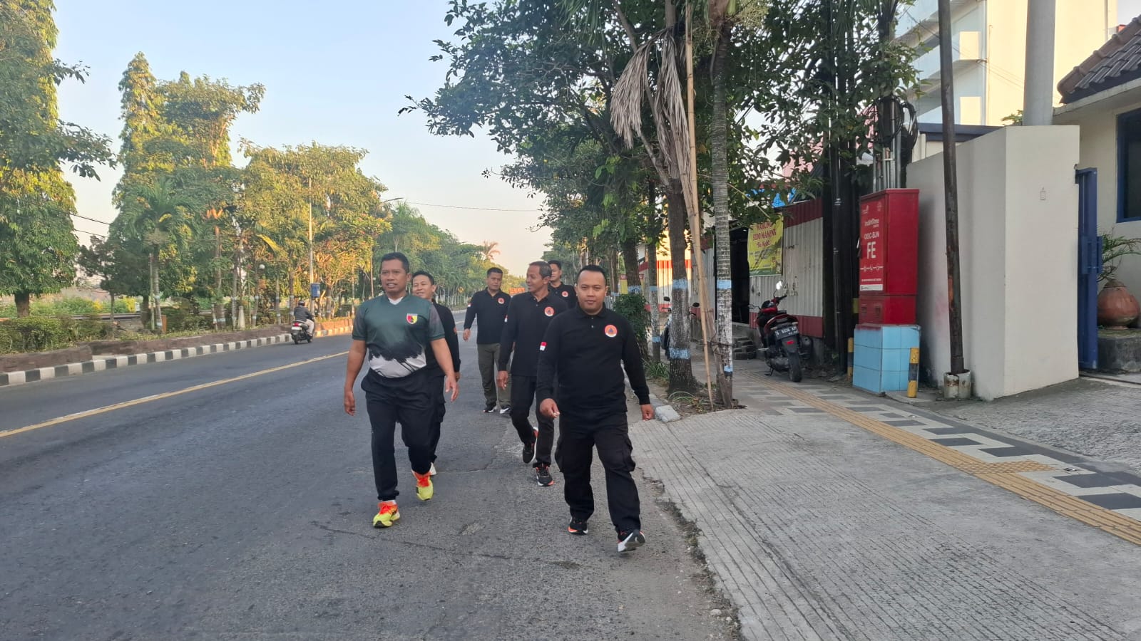 Kesamaptaan Dan Senam Personil BPBD
