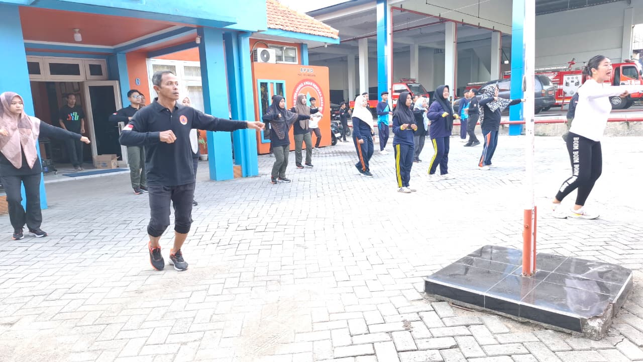 Kesamaptaan Dan Senam Personil BPBD