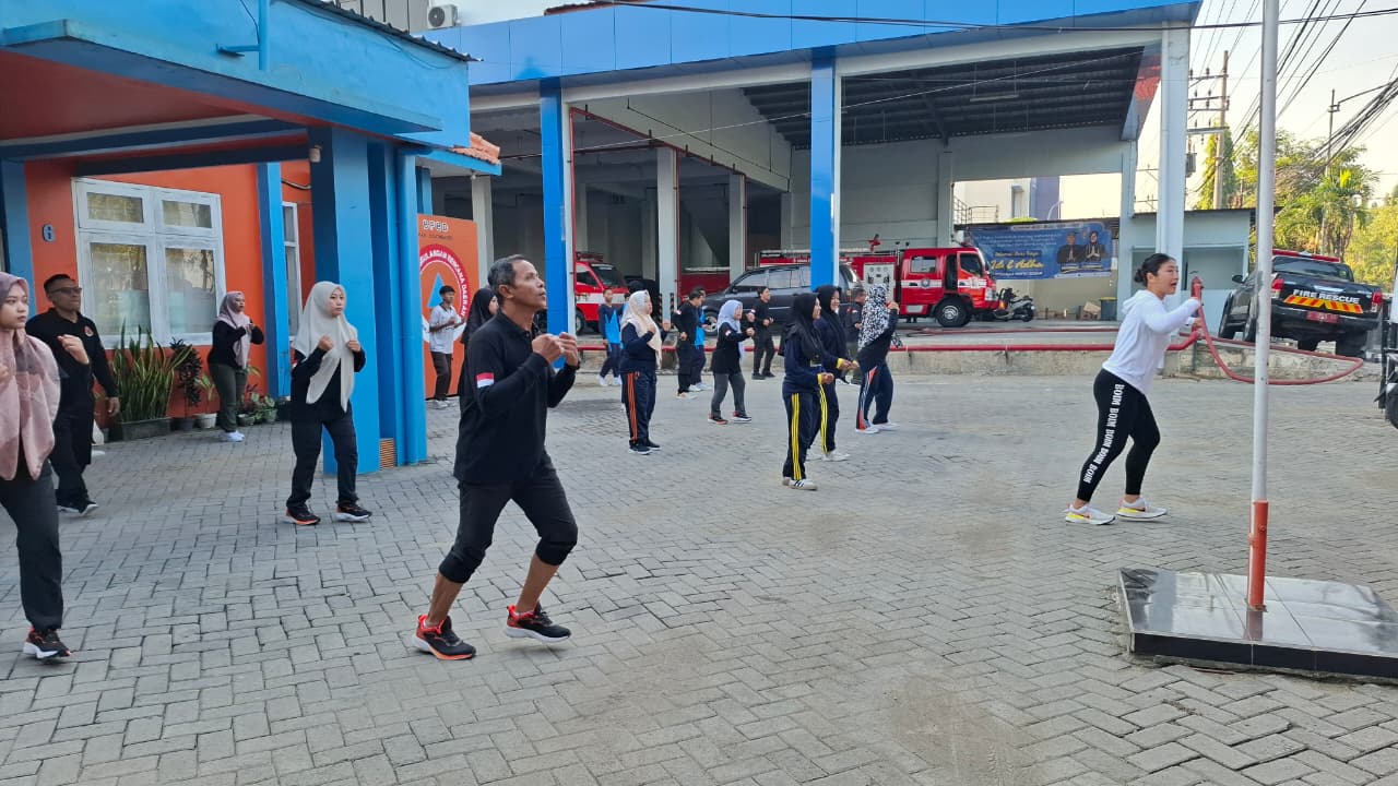 Kesamaptaan Dan Senam Personil BPBD