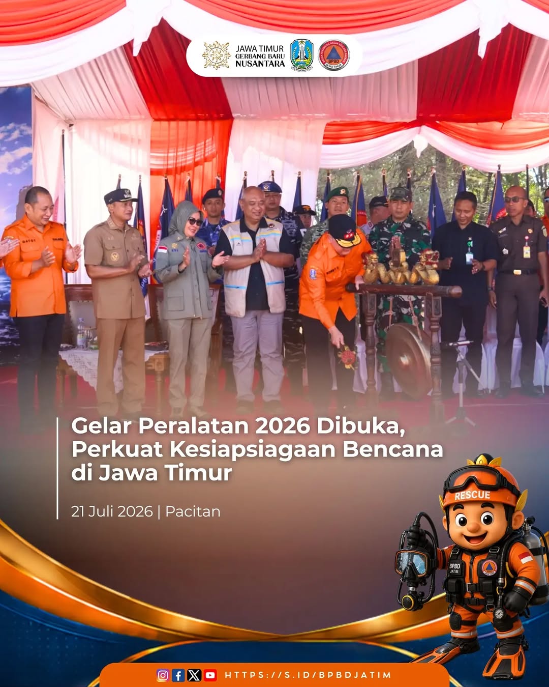 Opening Ceremony Gelar Peralatan Tahun 2026