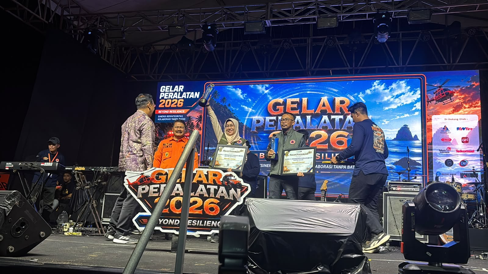Malam Puncak Apel Gelar Peralatan Tahun 2026