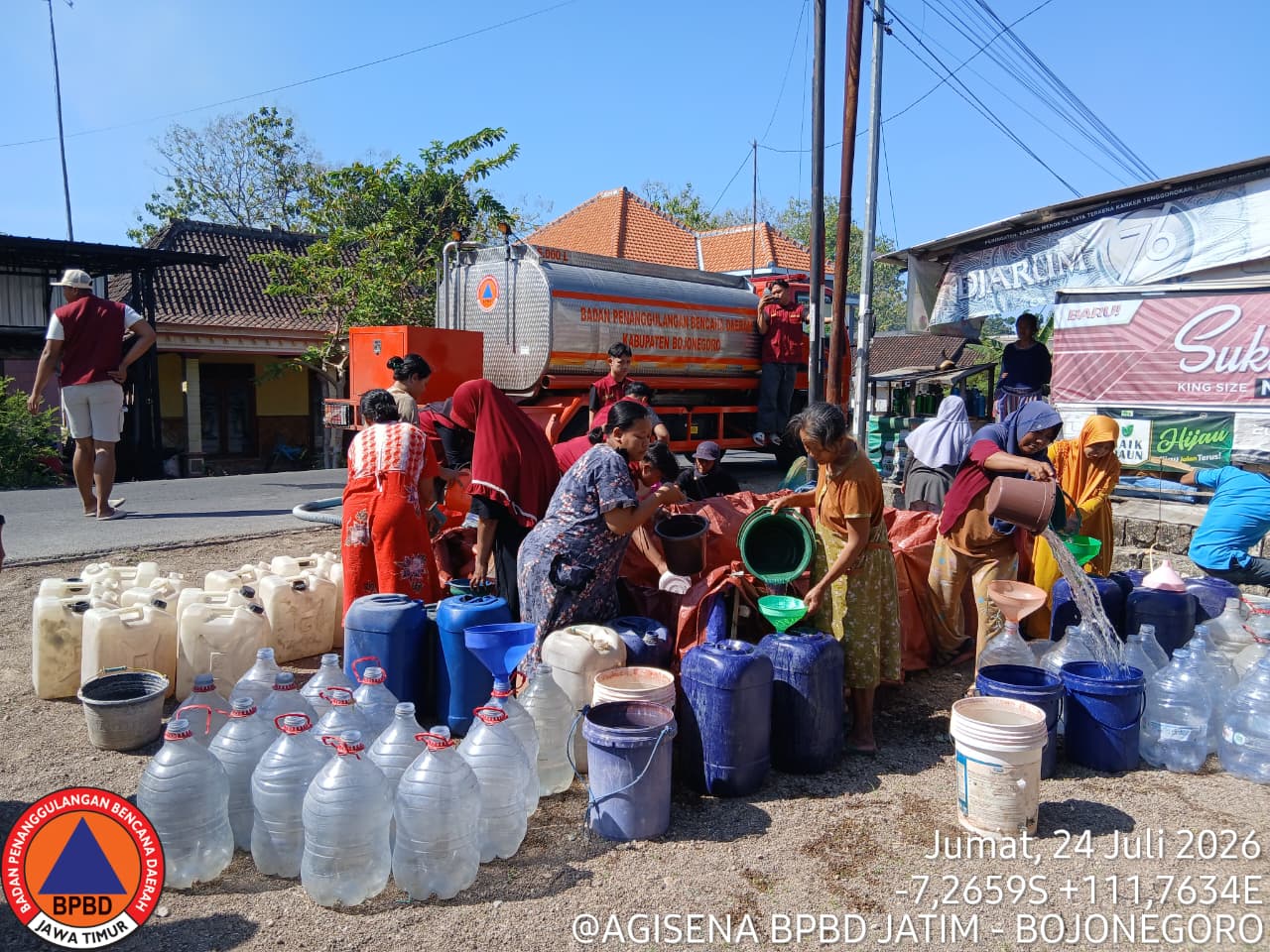 KKN Unigoro dan BPBD Saling SInergi