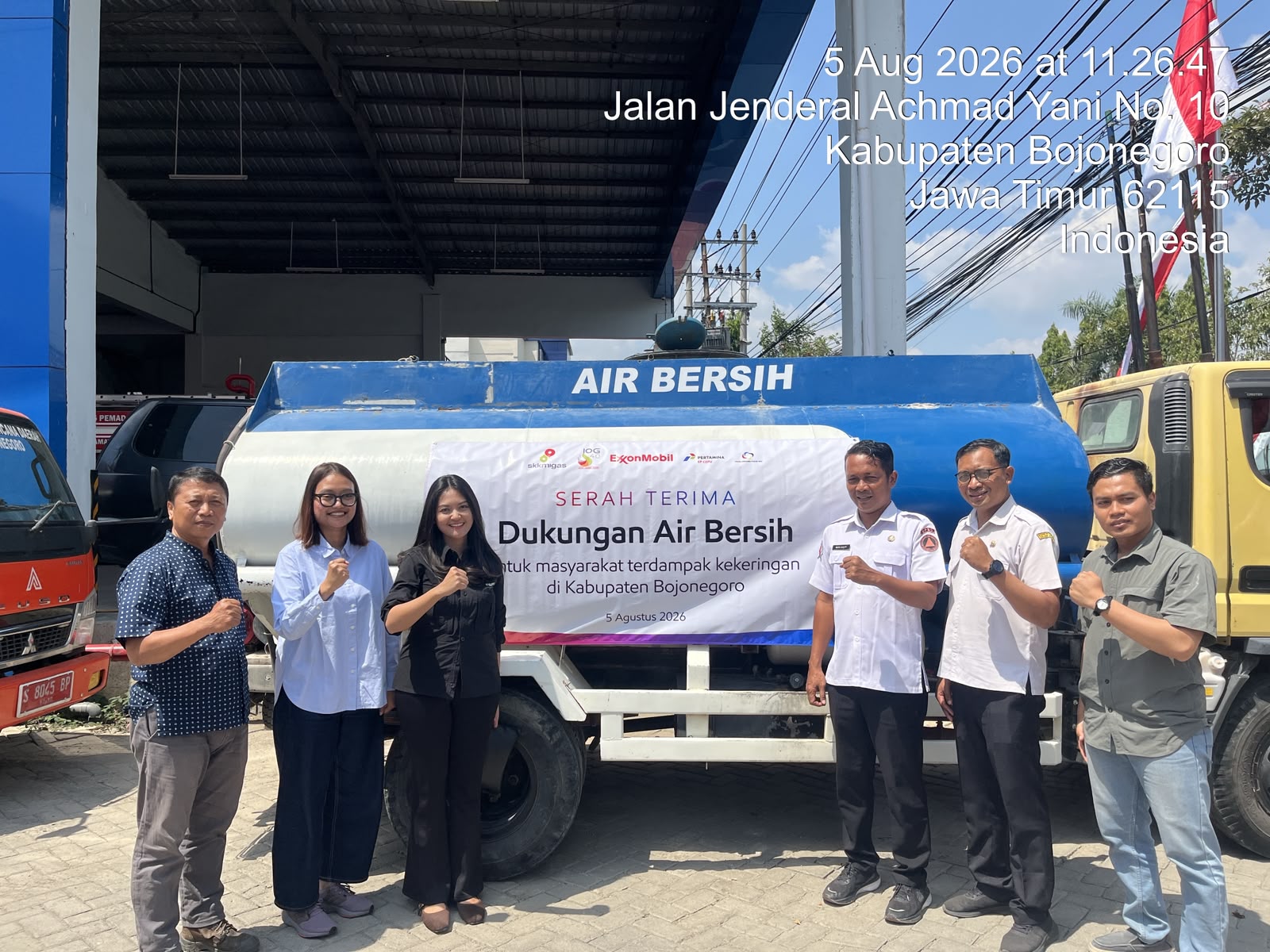 Sinergi BPBD & EMCL Atasi Kekeringan