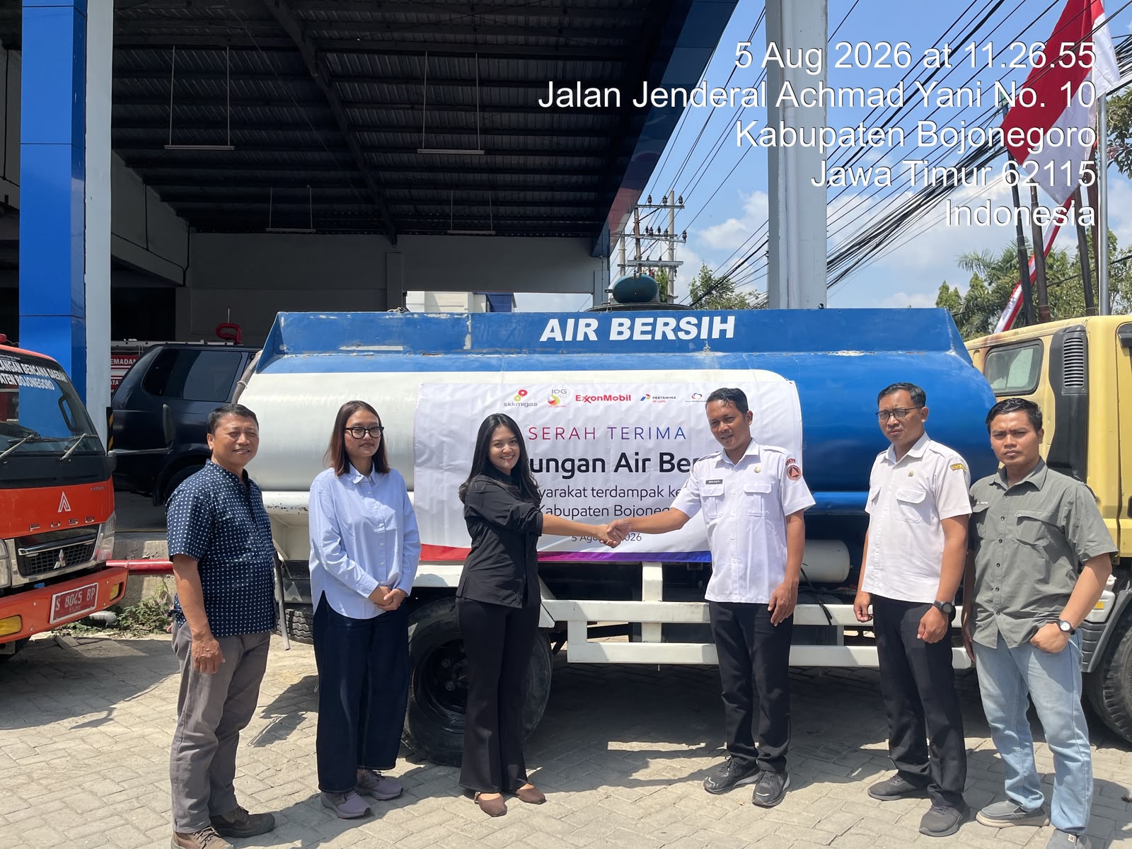 Sinergi BPBD & EMCL Atasi Kekeringan