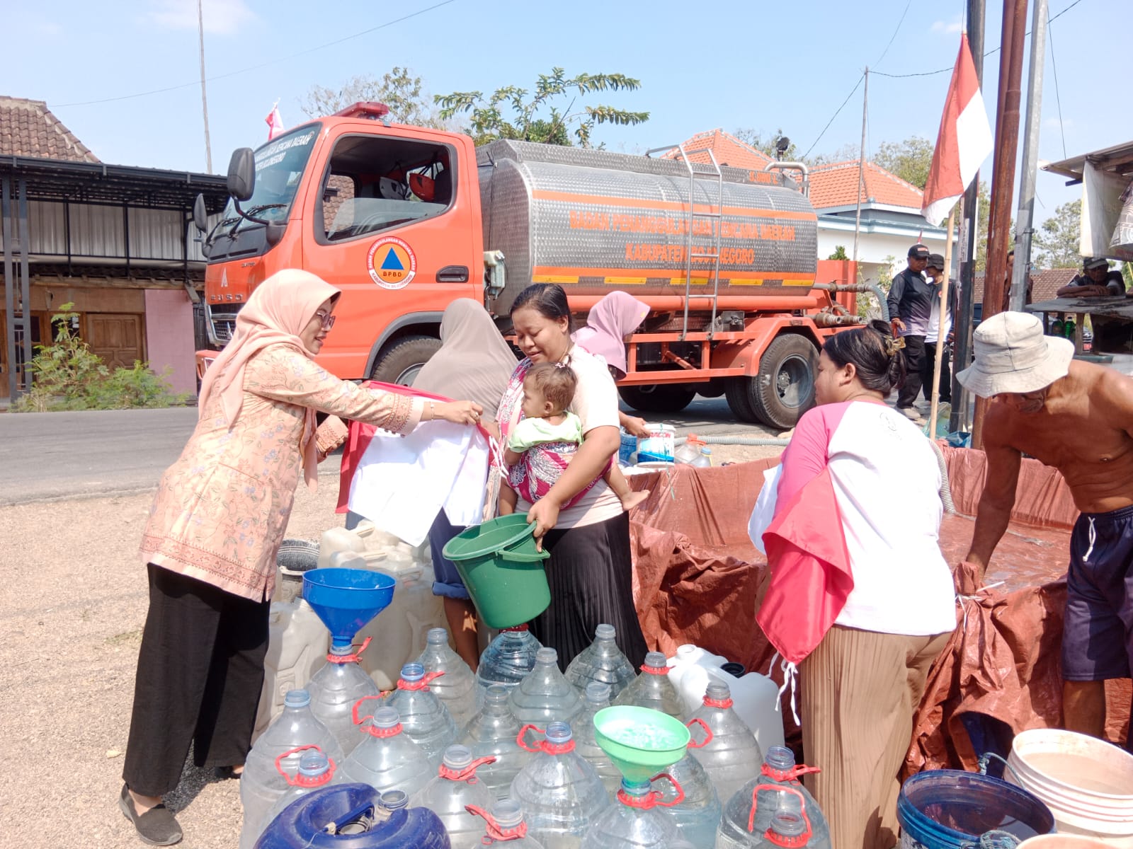 Bhakti Sosial DWP BPBD Bojonegoro