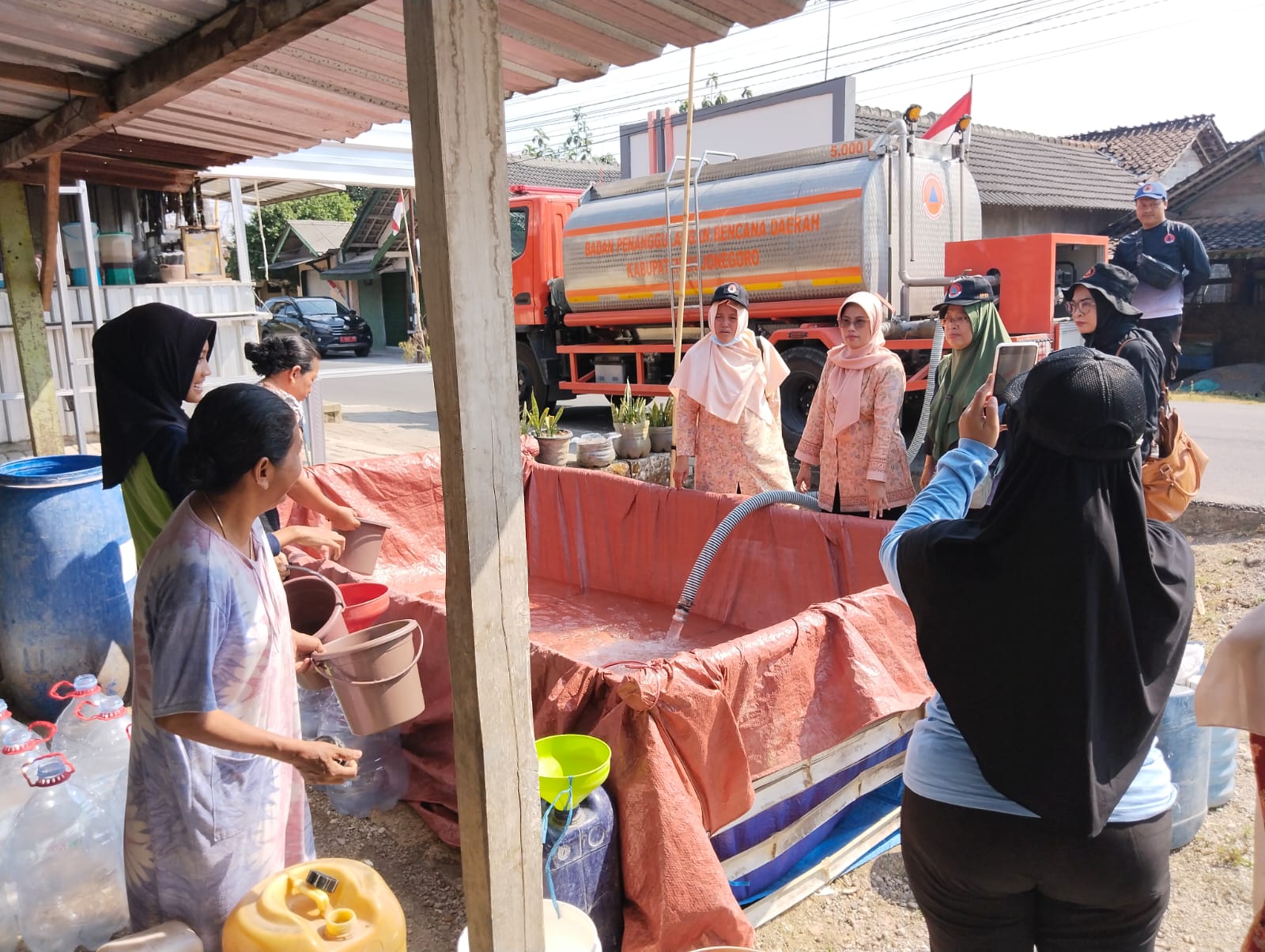 Bhakti Sosial DWP BPBD Bojonegoro