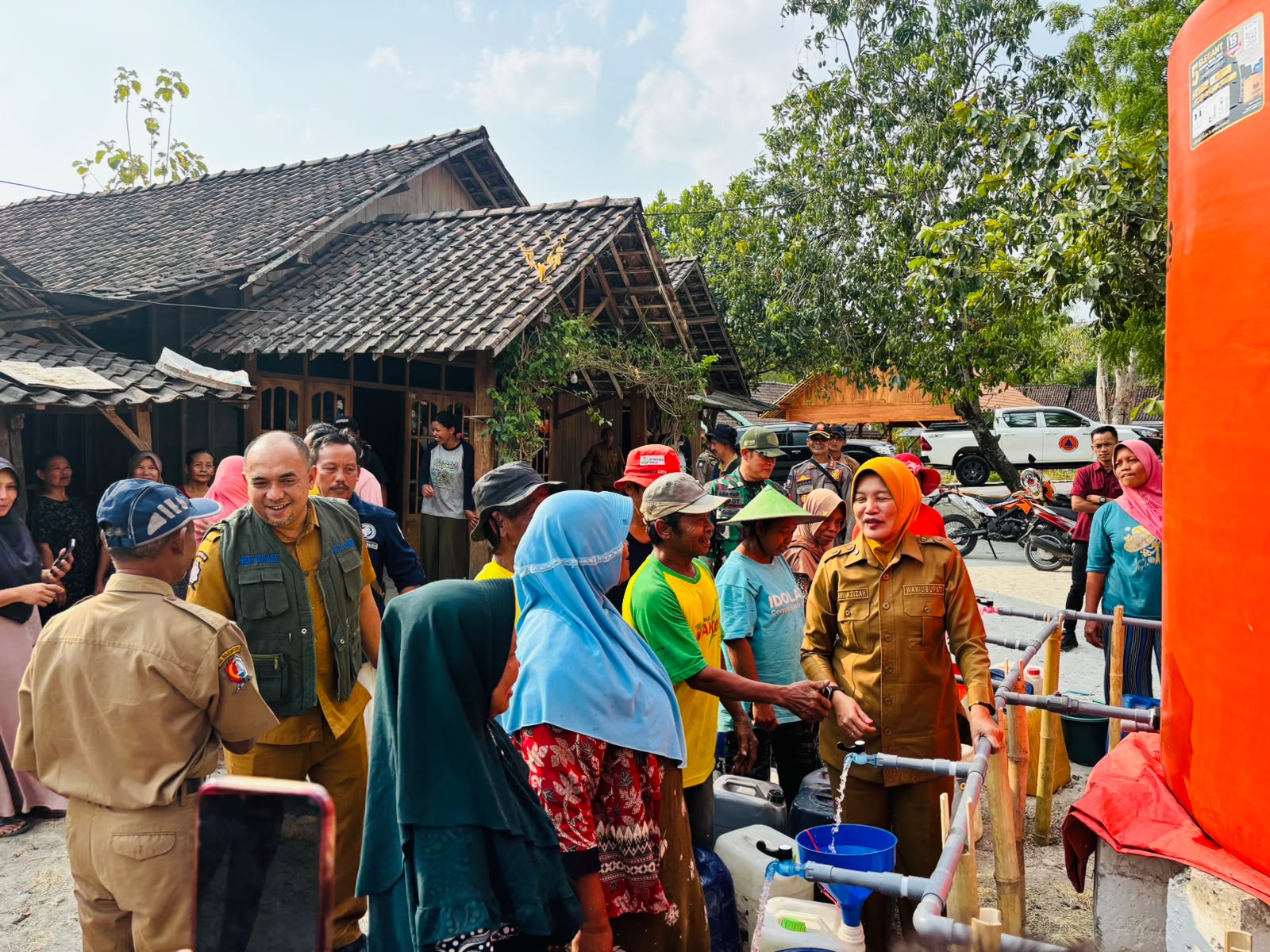 Wakil Bupati Bojonegoro Sidak Kekeringan