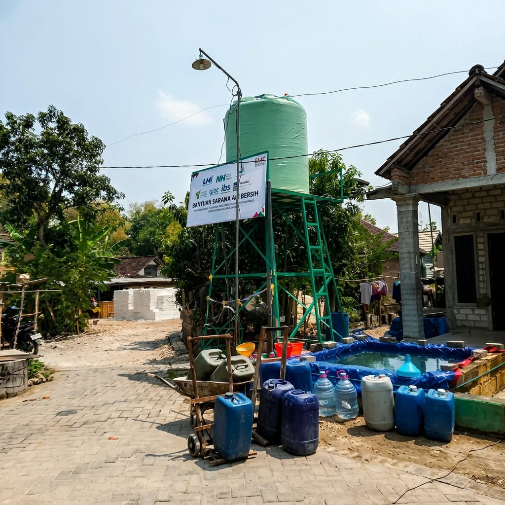Desa Sumuragung Kecamatan Sumberejo Terima Bantuan