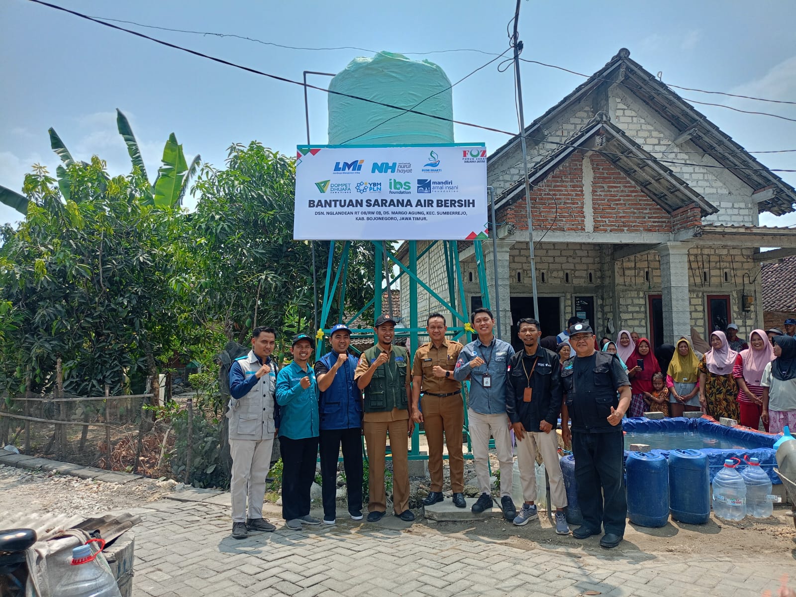 Desa Sumuragung Kecamatan Sumberejo Terima Bantuan