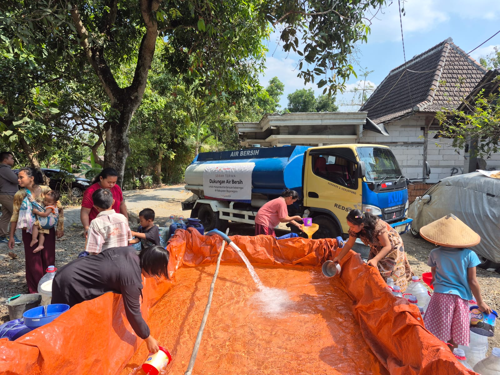 Dukungan EMCL Untuk Penanganan Kekeringan