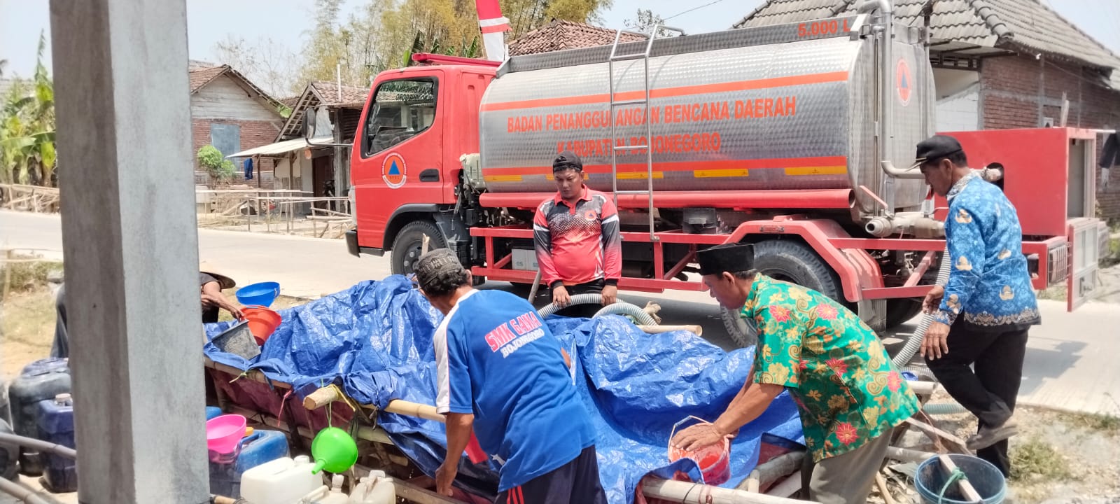 Bantuan Air Bersih Untuk Ds Mojorejo Kedungadem