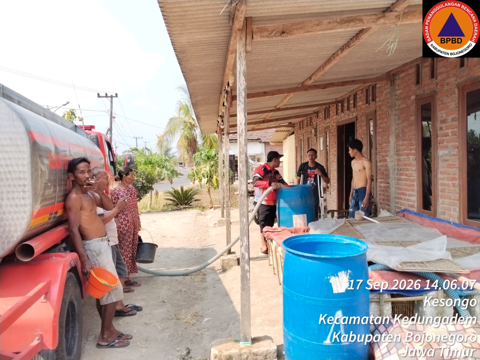Penanganan Kekeringan di Desa Kesongo Kedungadem