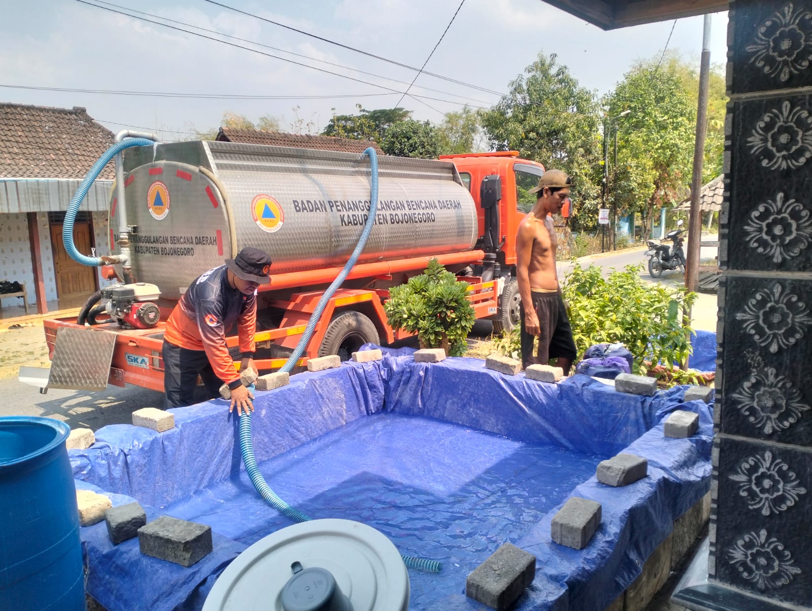 Bantuan Air Bersih Ds Petak Malo