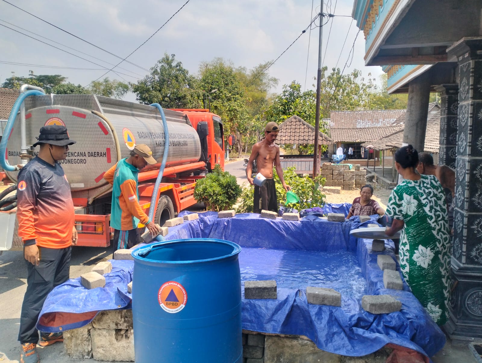 Bantuan Air Bersih Ds Petak Malo