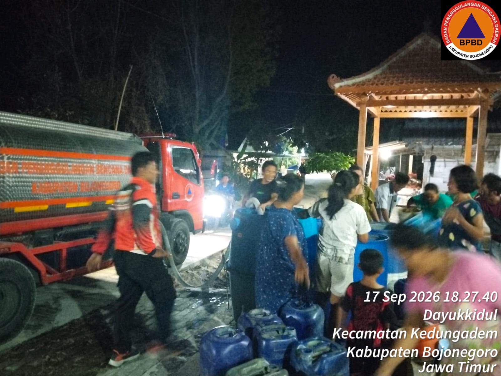 17 Sept 26 - Distribusi air di Dayukidul