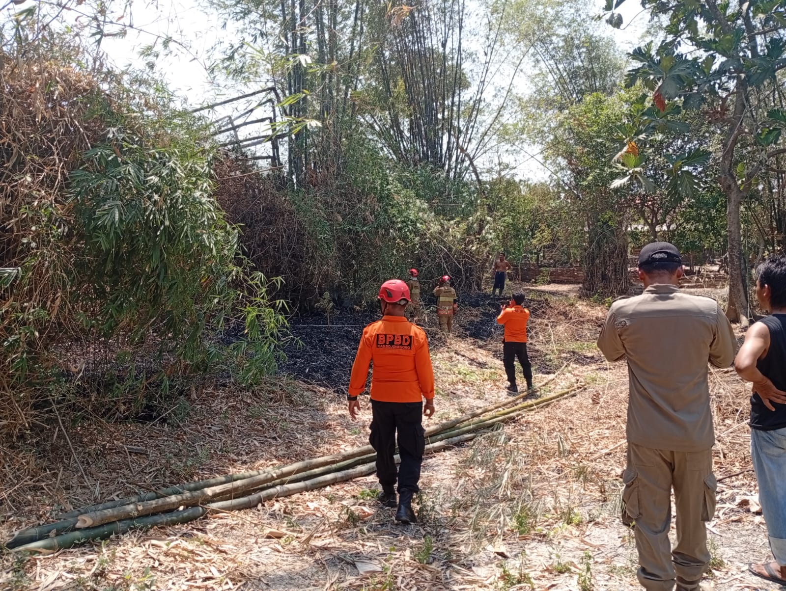 21 Sept 2026- Penanganan Kebakaran Rumpun Bambu