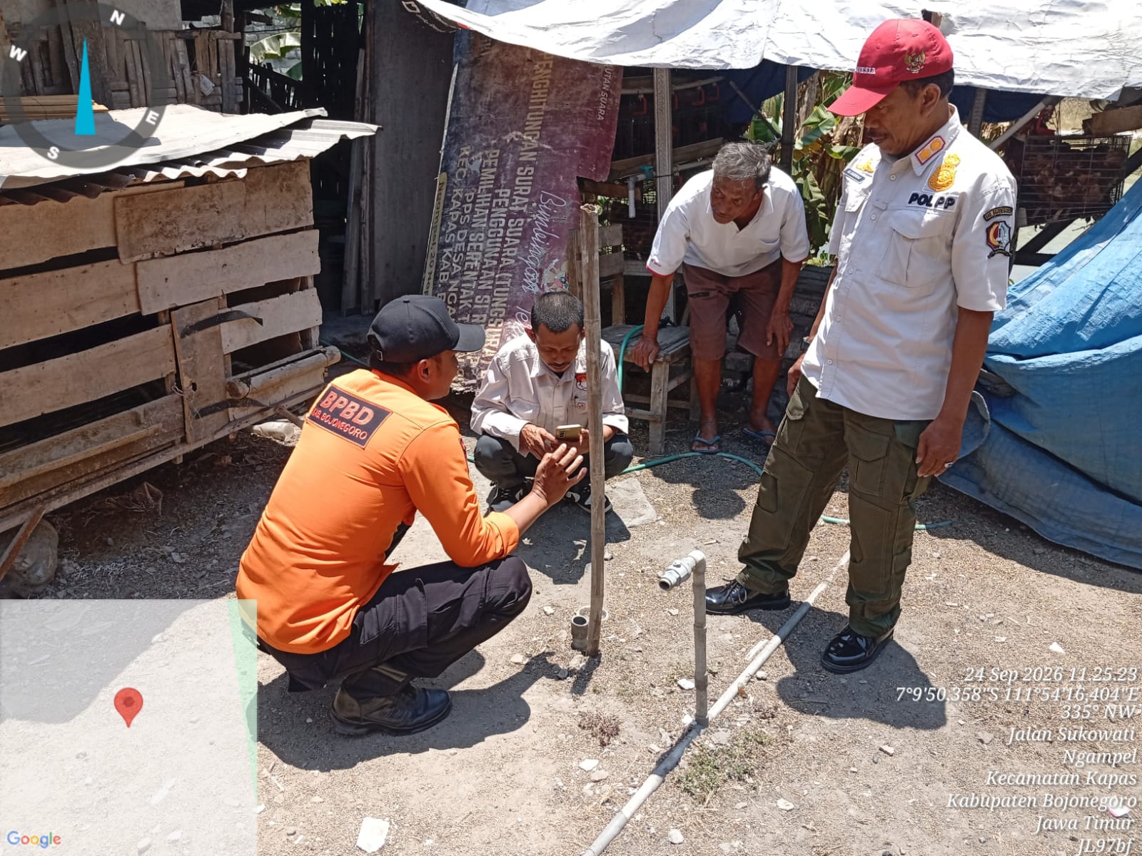 BPBD Tindaklanjuti Laporan Warga Ds Ngampel
