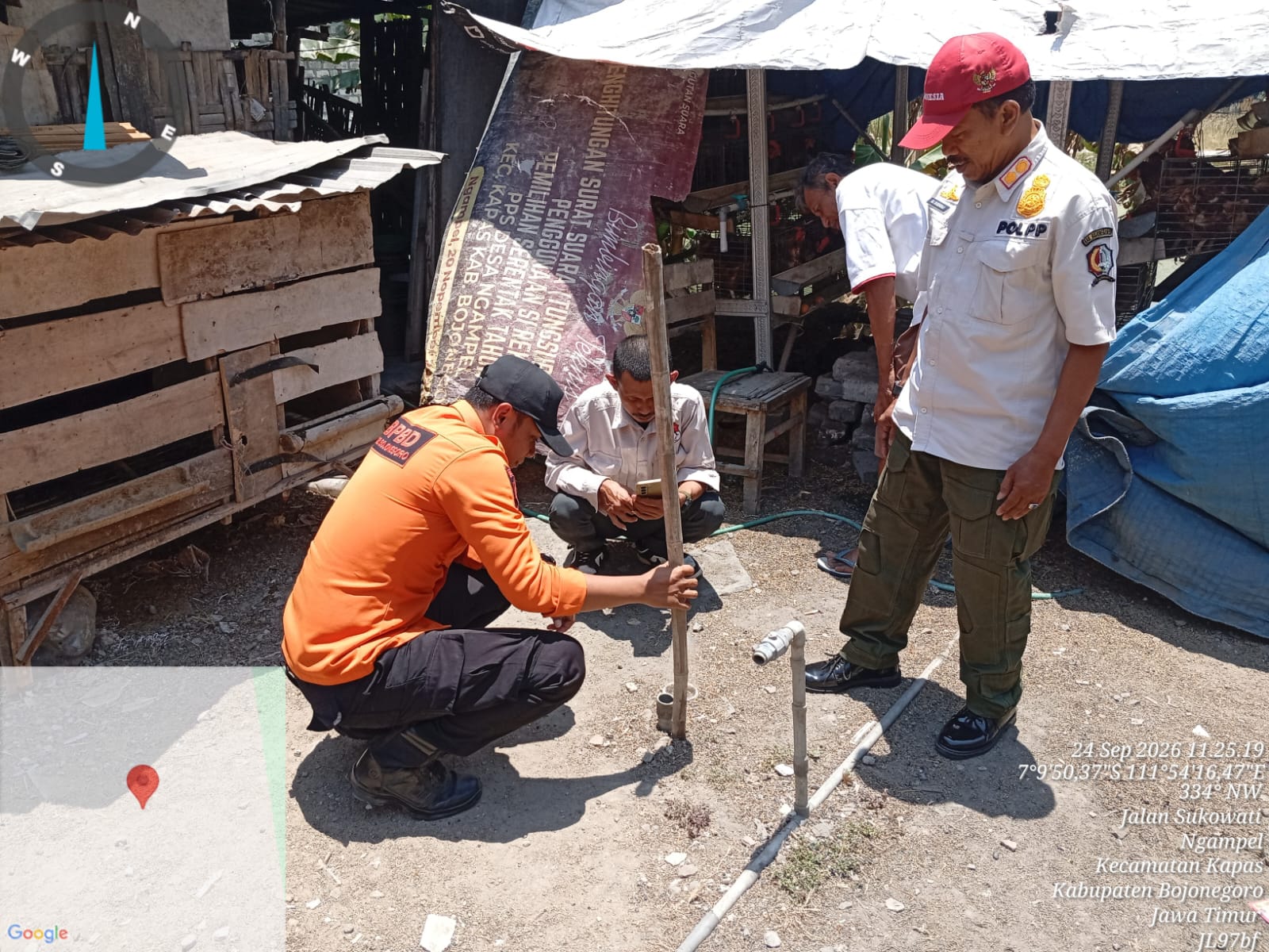BPBD Tindaklanjuti Laporan Warga Ds Ngampel