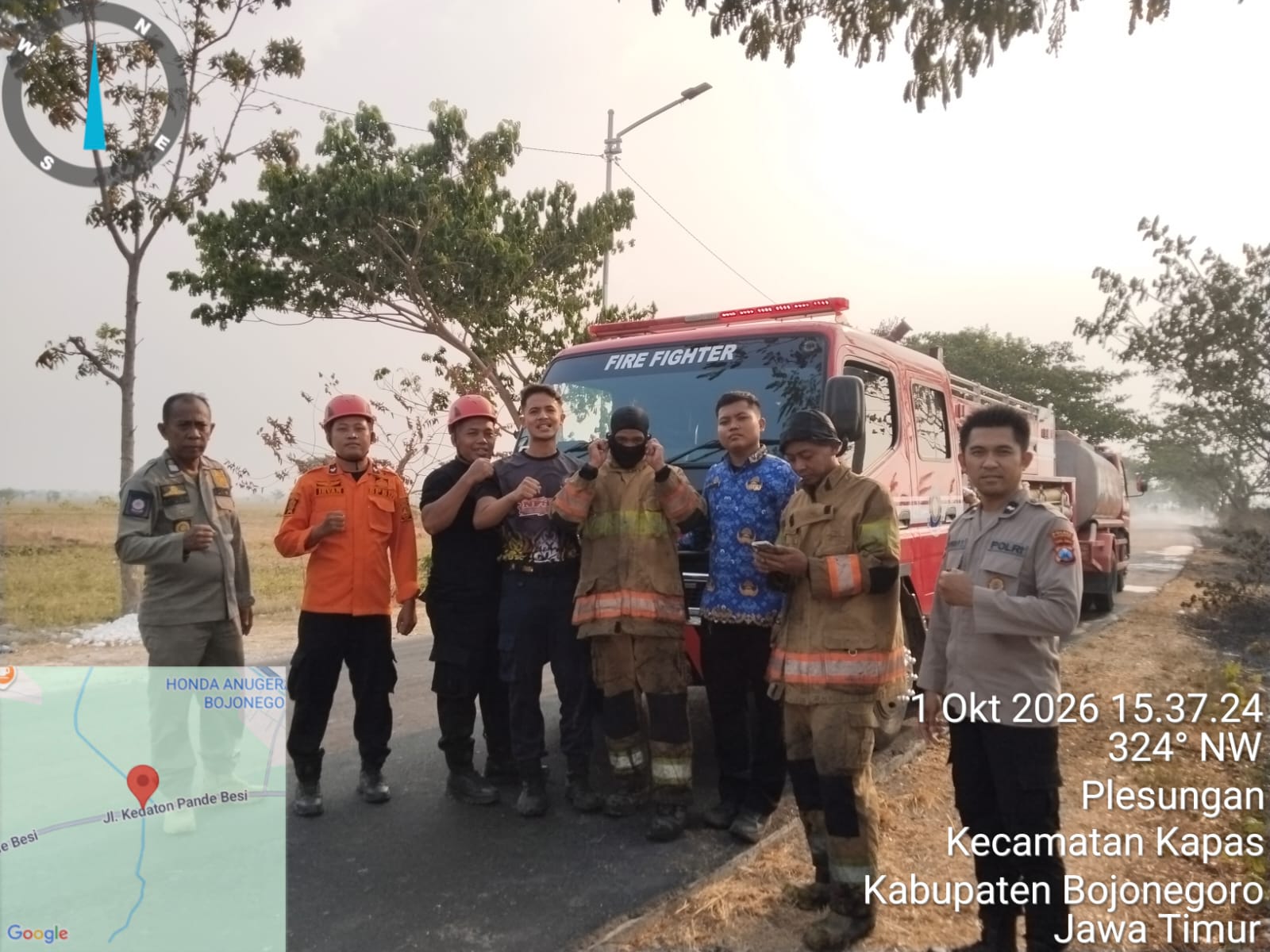 01 Okt 2026 - Penanganan Kebakaran Lahan Plesungan