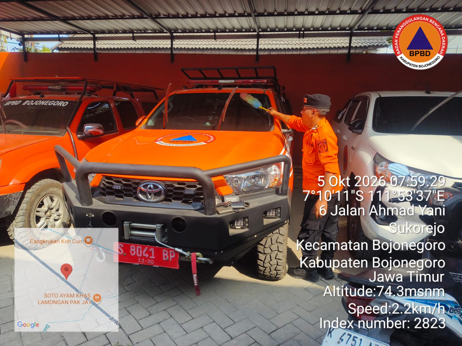 5 Okt 26- Apel Pagi BPBD