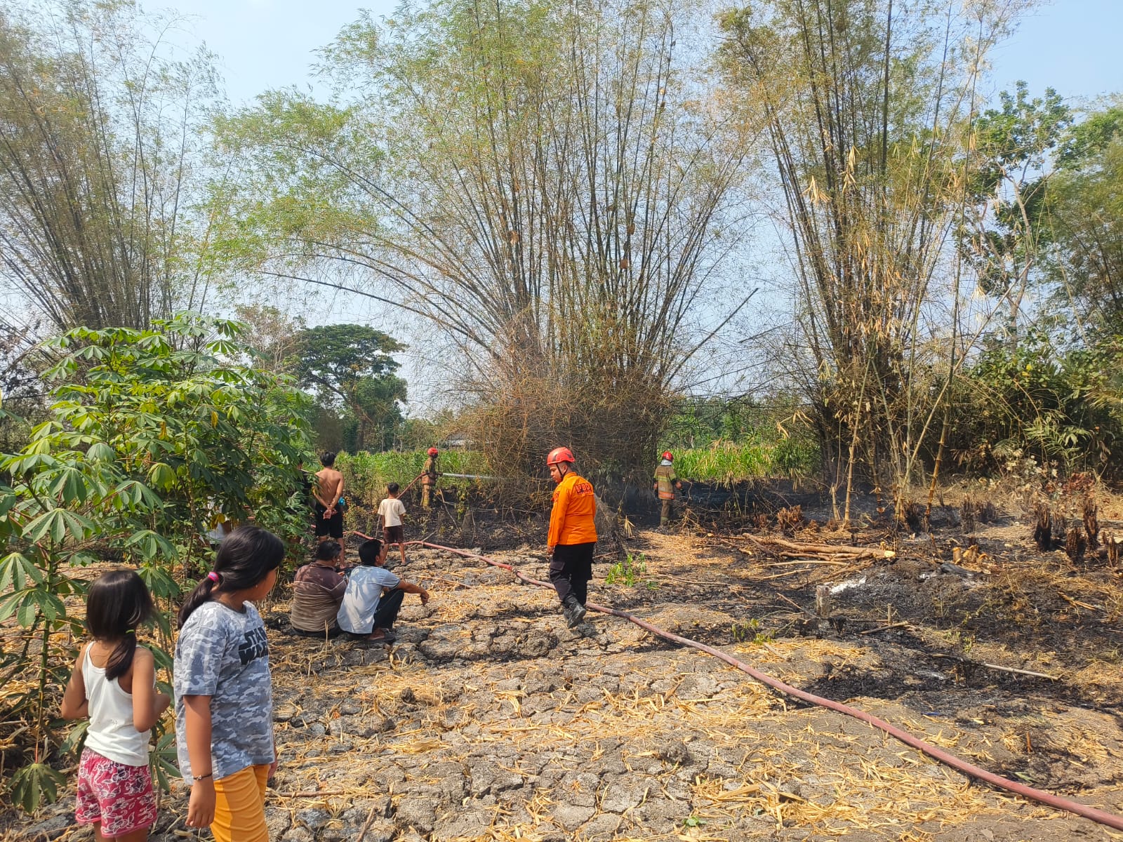 3 Okt 26- Penanganan Kebakaran Rumpun Bambu