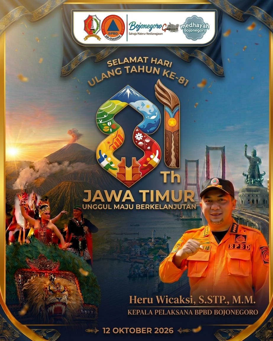 HUT BPBD Jatim
